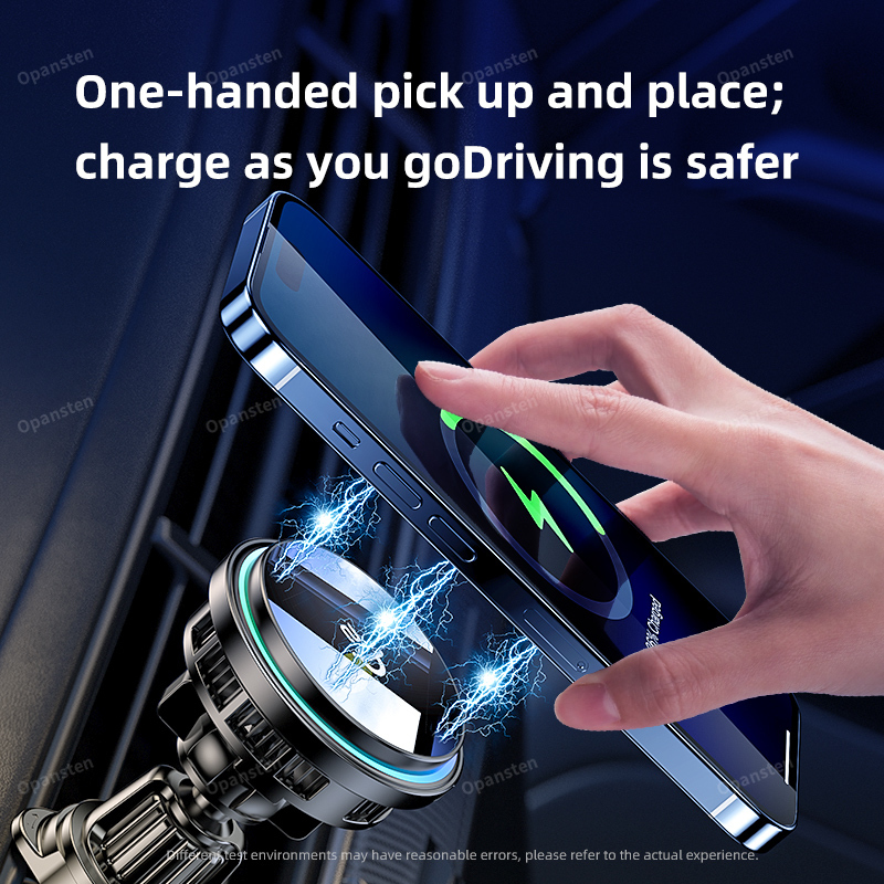 QI2 Ice Cooling Tempered Glass - Wireless Car Charger Mount Fast Charging recension och pris