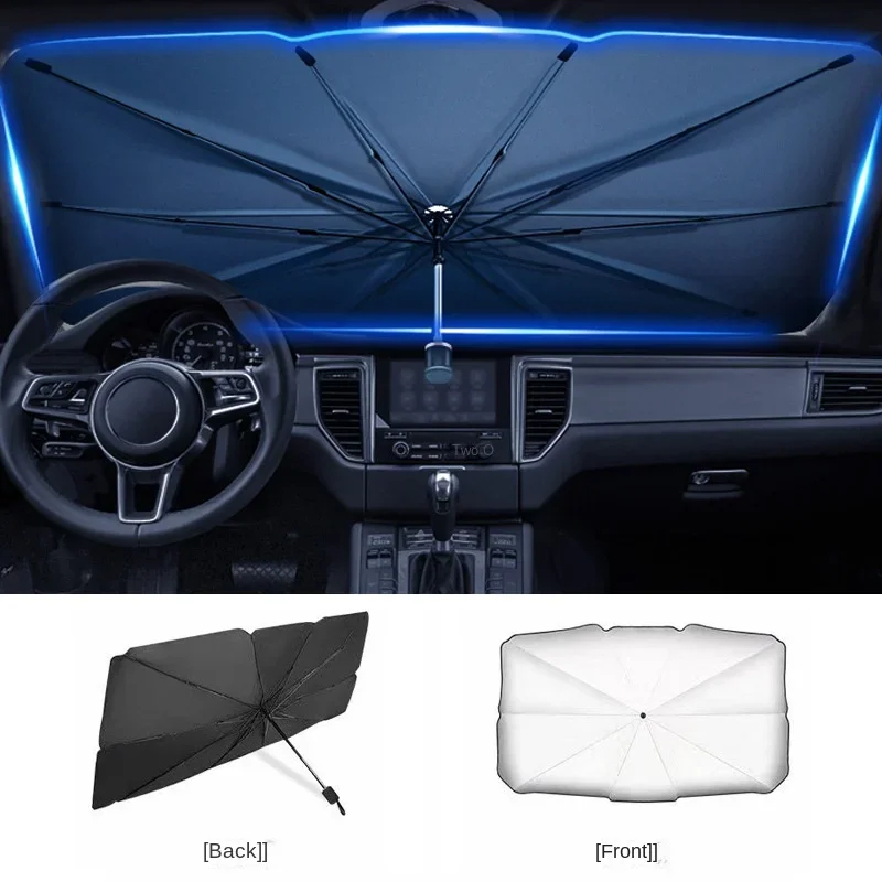 Multi Purpose Convenient Folda - Car Sunshade Windshield Umbrella Foldable recension och pris