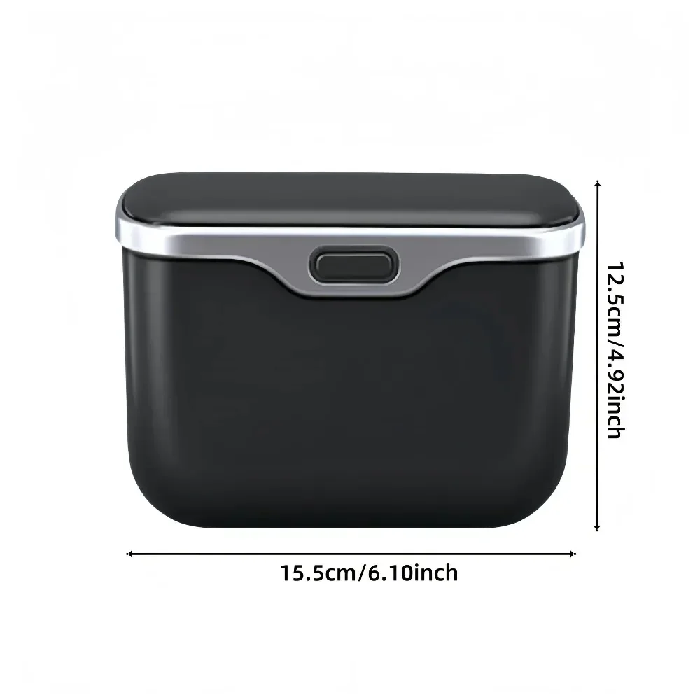 Car Trash Can Portable Hanging - Waterproof Car Trash Can With Lid recension och pris