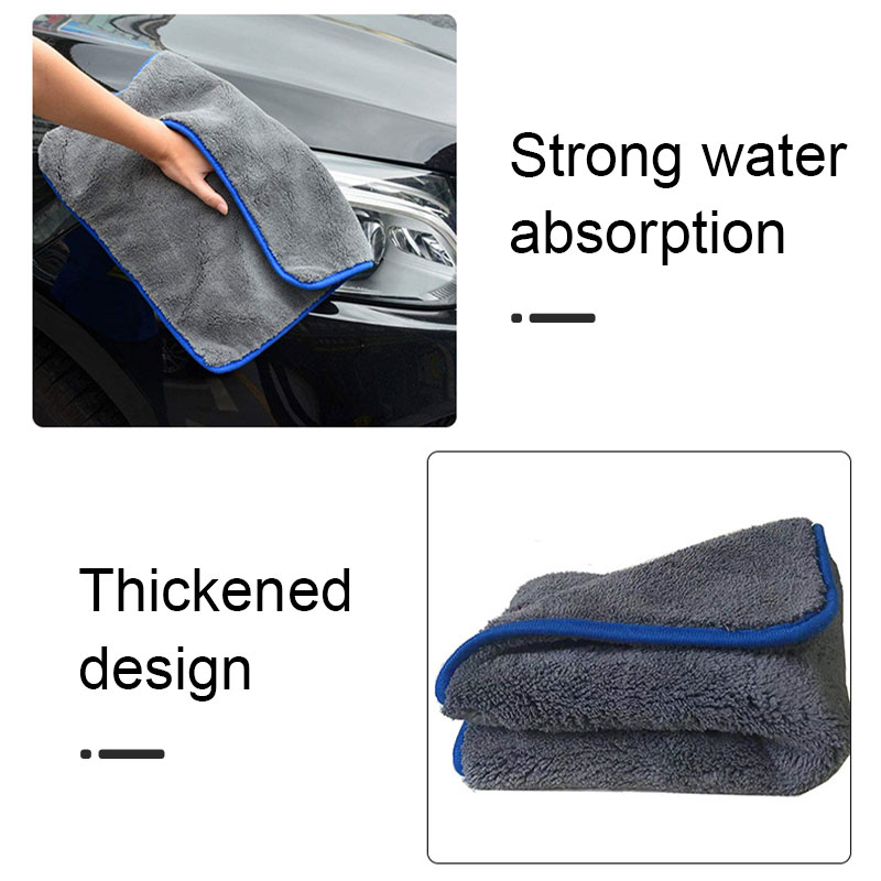 SEAMETAL 1200GSM Microfiber Ca - Microfiber Car Drying Towel Super Absorbent recension och pris