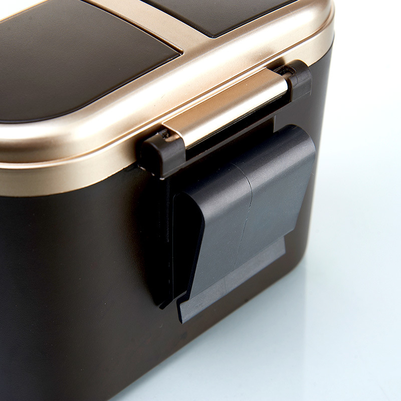 Portable Plastic Car Storage B - Waterproof Car Trash Can With Lid recension och pris
