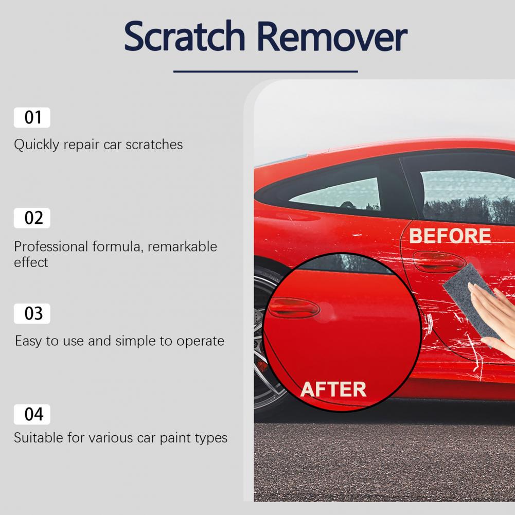 Nano Sparking Cloth Car Scratc - Car Scratch Repair Polishing Wax Paste recension och pris