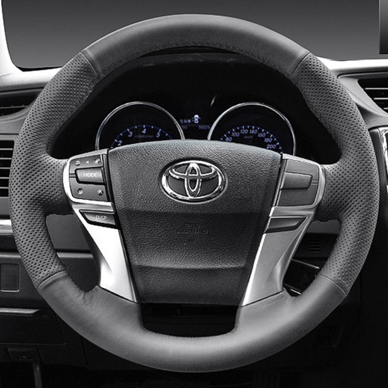 Customized DIY Anti-Slip Breat - Car Steering Wheel Cover Anti Slip Breathable recension och pris