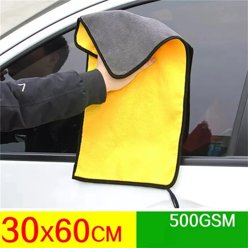 1/3pcs Double Sides Car Microf - Microfiber Car Drying Towel Super Absorbent recension och pris
