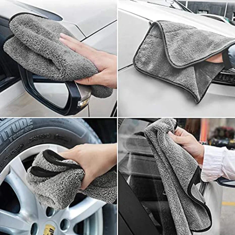 Car Microfiber Towel Cleaning  - Microfiber Car Drying Towel Super Absorbent recension och pris