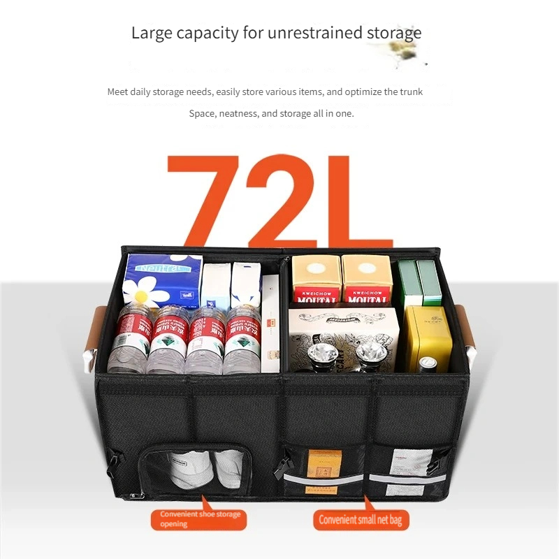 Waterproof Foldable 95L Oxford - Car Trunk Organizer Foldable Storage Box recension och pris