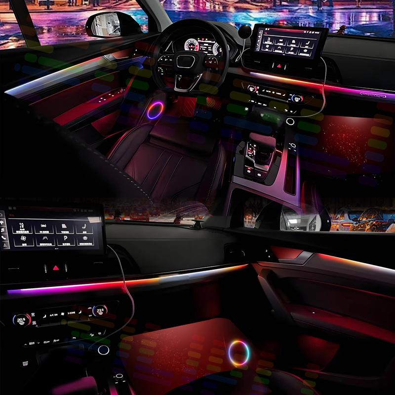 For Ambient Lights App Univers - Led Ambient Interior Car Lights App Control recension och pris