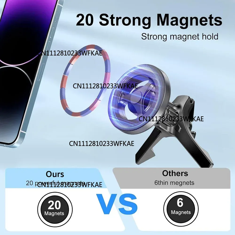 Magnetic Air Vent Car Phone St - Magnetic Phone Holder For Car Vent recension och pris