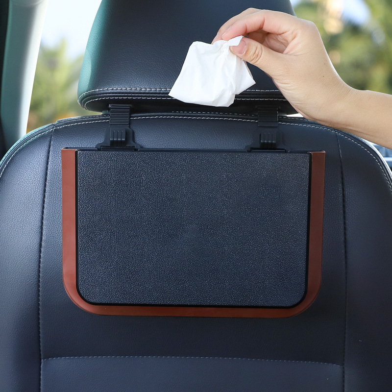 Car Trash Can Hanging Folding  - Waterproof Car Trash Can With Lid recension och pris